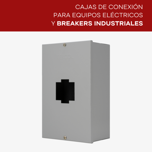 cajas para alojar equipos electricos y breakers industriales