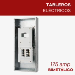 TABLEROS ELECTRICOS DE DISTRIBUCION DE 175 AMPERIOS CON INTERIOR EN BIMETALICO | RECOL SAS