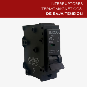 breakers negros para tableros electricos | interruptores automaticos termomagneticos negros para gabinetes metalicos de electricidad | Tercol SAS