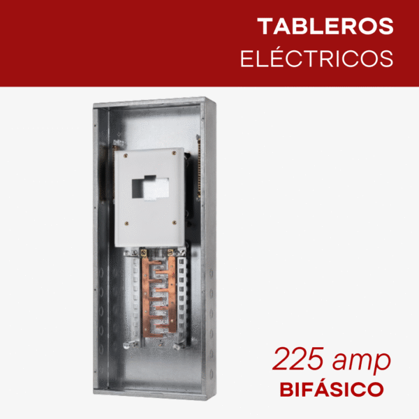 TABLERO ELÉCTRICO 225 AMPERIOS BIFÁSICO | Tercol SAS